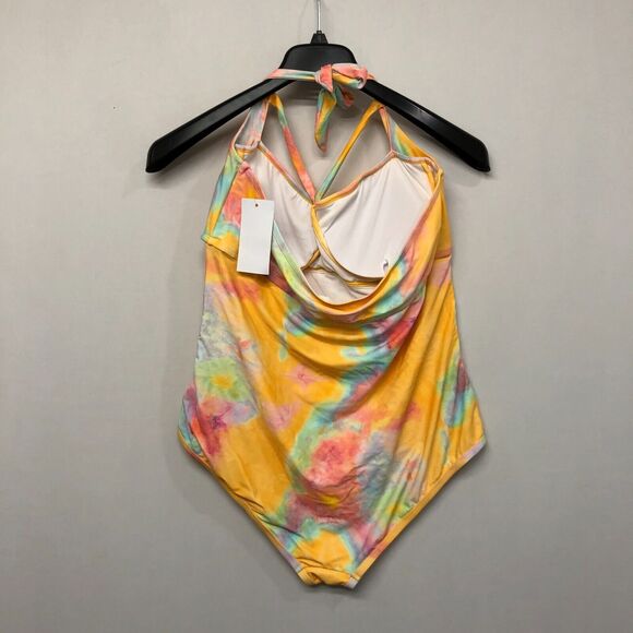 New Meet Curve Tie-Dye One Piece Swimsuit XXXL - Picture 10 of 12